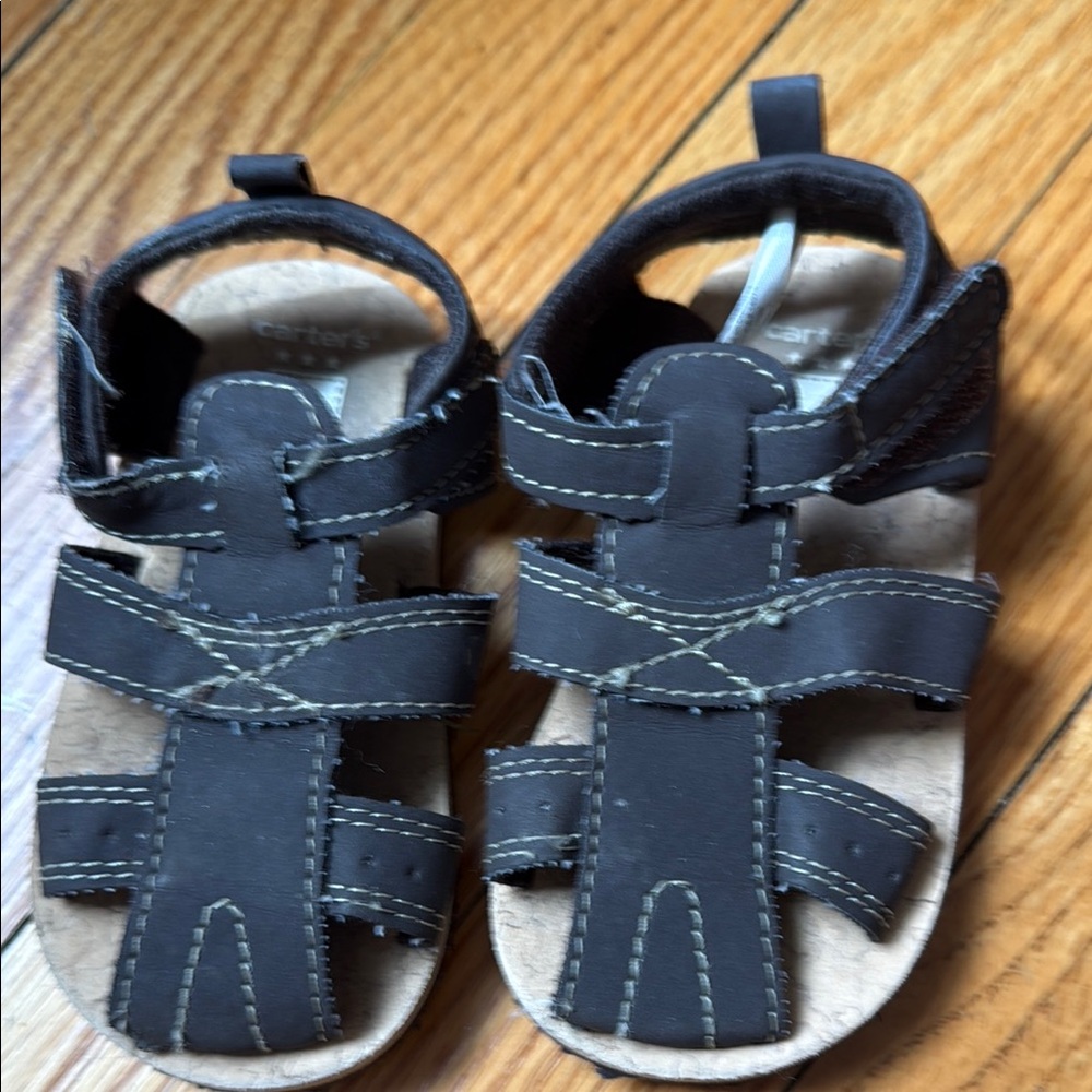 Brown Kids Sandals